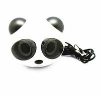 SHINA Cute Panda Shape Stereo Speaker for MP3 Player iPod Touch Nano iPhone iPad