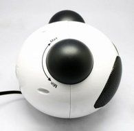 SHINA Cute Panda Shape Stereo Speaker for MP3 Player iPod Touch Nano iPhone iPad N3