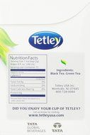 Tetley Tea Bags, Black and Green, 72 Count N2