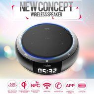 Haier Bluetooth 4.0 Speakers, Hifi Speaker with 5W Enhanced Bass, Dual Channel Stereo,Wireless Charger PowerPort... N2