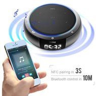 Haier Bluetooth 4.0 Speakers, Hifi Speaker with 5W Enhanced Bass, Dual Channel Stereo,Wireless Charger PowerPort... N4