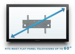 Mount-It MI-310B Heavy-Duty Full Motion Articulating TV Wall Mount for 32 to 60-Inch TVs, VESA Standard up to... N3