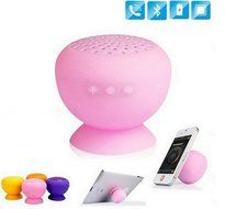 WHC-TECH New Mini Mushroom Wireless Great Sound,Water Resistant Bluetooth Speakers with Mic for iphone/ipad /Laptop...
