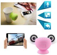 WHC-TECH New Mini Mushroom Wireless Great Sound,Water Resistant Bluetooth Speakers with Mic for iphone/ipad /Laptop... N3