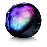 Bluetooth Speakers,Womail Wireless Bluetooth LED Color Lights Speaker Black