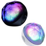 Bluetooth Speakers,Womail Wireless Bluetooth LED Color Lights Speaker Black N3