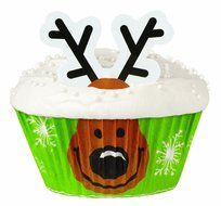 Wilton 415-1940 Cupcake Kit, Reindeer