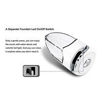 CREATESTAR Water Dancing Bluetooth Speaker with LED Light-show Fountain Outdoor Portable Wireless Bluetooth Speaker... N5