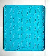 Allforhome 27-Round Macarons Macaroons Silicone Baking Pastry Sheet Mat