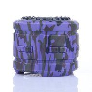 Red Fox Wireless Rover IPX7 Waterproof Bluetooth Speaker with YakAttack Rail Kayak Mount (Purple) N2