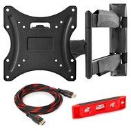 Mount Factory TV Wall Mount with Full Motion for 22" - 42" Screens Articulating Tilting and Swivel