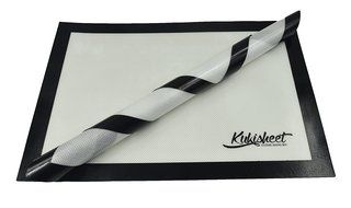 KuKisheet Silicone Baking Mat 16.25 X 11.5 Inches Professional Grade-baking Mat Set of One With Spatula And Basting... N3