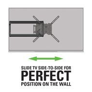 Sanus Full-Motion TV Wall Mount for 37" to 80" TVs Extends 18" &amp; Fits Studs Up to 24" - Bracket fits most LED,... N4