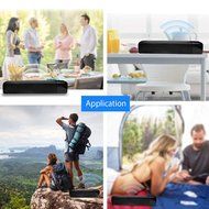 Sanwo 10W 3 Audio Modes Wireless Bluetooth Speakers with Mic, 11-Inch N3