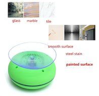 Innovation Suction Cup Colorful Handsfree Waterproof Bluetooth Shower Speaker with LED flashing light (Black Color) N5