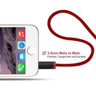 New 2.0 Version Replacement Beats Audio Cable with Inline Remote / Microphone for Beats by Dr. Dre Headphone SoloHD... N5