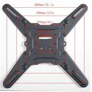 VideoSecu ML531BE TV Wall Mount for most 22"-55" LED LCD Plasma Flat Screen Monitor up to 88 lb VESA 400x400 with... N5