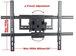 VideoSecu ML531BE TV Wall Mount for most 22"-55" LED LCD Plasma Flat Screen Monitor up to 88 lb VESA 400x400 with... N10