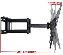 VideoSecu ML531BE TV Wall Mount for most 22"-55" LED LCD Plasma Flat Screen Monitor up to 88 lb VESA 400x400 with... N14