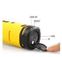 Powerseed BT200 Sports Outdoor Portable Bluetooth Speaker with bike water bottle holder N7