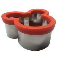 Ebake Stainless Steel Sandwich Cutter Biscuit Mold Cookie Cutter (Mickey Mouse) N2