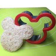 Ebake Stainless Steel Sandwich Cutter Biscuit Mold Cookie Cutter (Mickey Mouse) N4