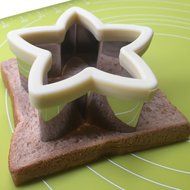 Ebake Stainless Steel Sandwich Cutter Biscuit Mold Cookie Cutter (Mickey Mouse) N7