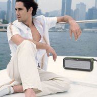 Powerful Outdoor and Shower Bluetooth Speaker, aLLreLi Portable Bluetooth 4.0 Speaker with 8 Hour Rechargeable... N6