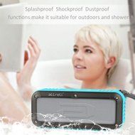 Powerful Outdoor and Shower Bluetooth Speaker, aLLreLi Portable Bluetooth 4.0 Speaker with 8 Hour Rechargeable... N9