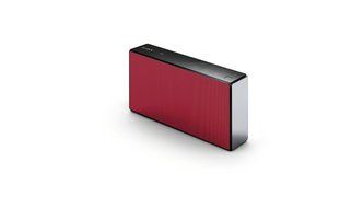 Sony SRSX5 Portable NFC Bluetooth Wireless Speaker System (Red) with Speakerphone N3