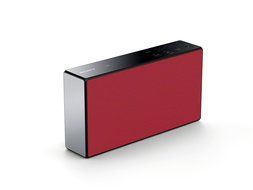 Sony SRSX5 Portable NFC Bluetooth Wireless Speaker System (Red) with Speakerphone N4