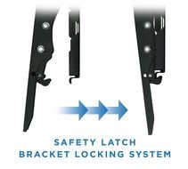 Mount-It! MI-303L Premium Tilting TV Wall Mount Bracket for 40 - 70 inch LCD, LED, or Plasma Flat Screen TV -... N6