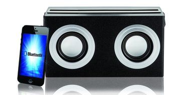 SoundLogic CWBS-6/5948B XT Bluetooth Rechargeable Carry-On Speaker (Black) N3