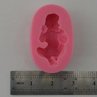 1 Pcs DIY Sleeping Baby Shape Cake Decorating Baking Tool 3D For Cake Cookie Chocolate Cupcake Silicone Baking... N2
