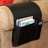 Sofa Couch Chair Armrest Caddy Pocket Organizer Great for Ipad , Remote, Game Controller , Newspaper , Book ,...
