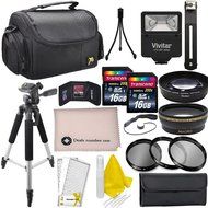 Professional 52MM Accessory Bundle Kit For Nikon D3300 D3200 D3100 D5000 D5100 D5200 D5300 D5500 D7000 D7100 D7200...