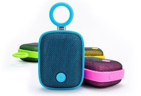 Dreamwave BUBBLEPOD-B Blue Compact Outdoor Bluetooth Speaker N2