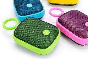 Dreamwave BUBBLEPOD-B Blue Compact Outdoor Bluetooth Speaker N6