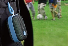 Dreamwave BUBBLEPOD-B Blue Compact Outdoor Bluetooth Speaker N8