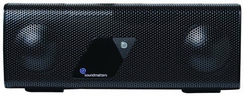 Soundmatters foxLv2 aptX Pocket-sized Portable Bluetooth Audiophile Speaker System, Black, Bluetooth