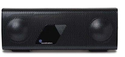 Soundmatters foxLv2 aptX Pocket-sized Portable Bluetooth Audiophile Speaker System, Black, Bluetooth N8