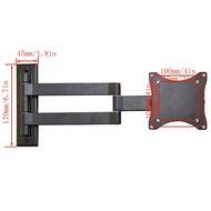 VideoSecu TV Wall Mount Articulating Arm Monitor Bracket for most 12"-24", some up to 27" LCD LED Plasma Flat... N2