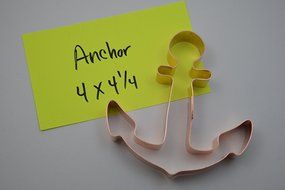 Anchor Cookie Cutter N2
