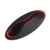 Mini Rugby Shape Wireless Bluetooth Speaker Support USB Drive/TF Card/Hands-free Call (Black)