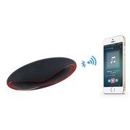 Mini Rugby Shape Wireless Bluetooth Speaker Support USB Drive/TF Card/Hands-free Call (Black) N2