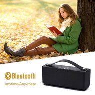 Efsound Handheld Portable Wireless Bluetooth Speaker Aluminum Enclosure Built in Microphone and Hands-Free with... N6