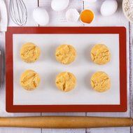 Silicone Baking Mat,2win2buy Reusable Non-Stick Non-Toxic Heat-Resistant Food-Grade Fiberglass Oven Liner Silicone...