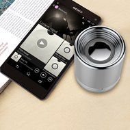 iGadgitz Al Series: 'Volcano' Portable Wireless Stereo Bluetooth Brushed Aluminium Travel Speaker (3W Power with... N8