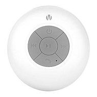 White Vivitar Wireless Shower Speaker with Bluetooth Technology N2