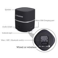Avantree ULTRA PORTABLE Mini Wireless Bluetooth Speaker | Powerful Crystal Clear Sound | Loud Enough for Small... N5